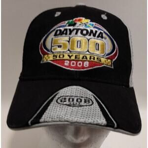 Daytona 500 50th Annual Nascar Sports Hat Great American Race Cap 2008